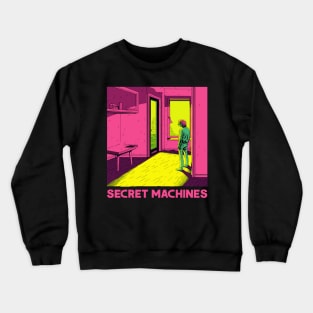 Secret Machines  -- Original Fan Artwork Design Crewneck Sweatshirt